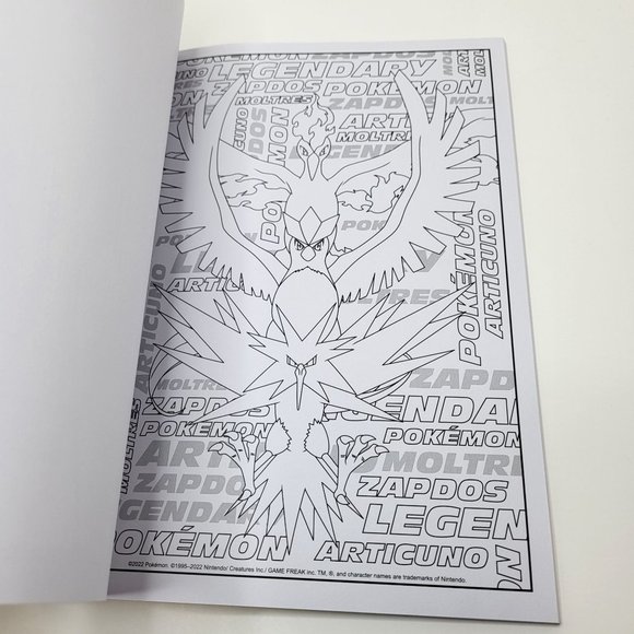 Bendon Pokemon Advanced Coloring Book Uncolored 40 Pages Tear & Share Adult Kids - Picture 9 of 10